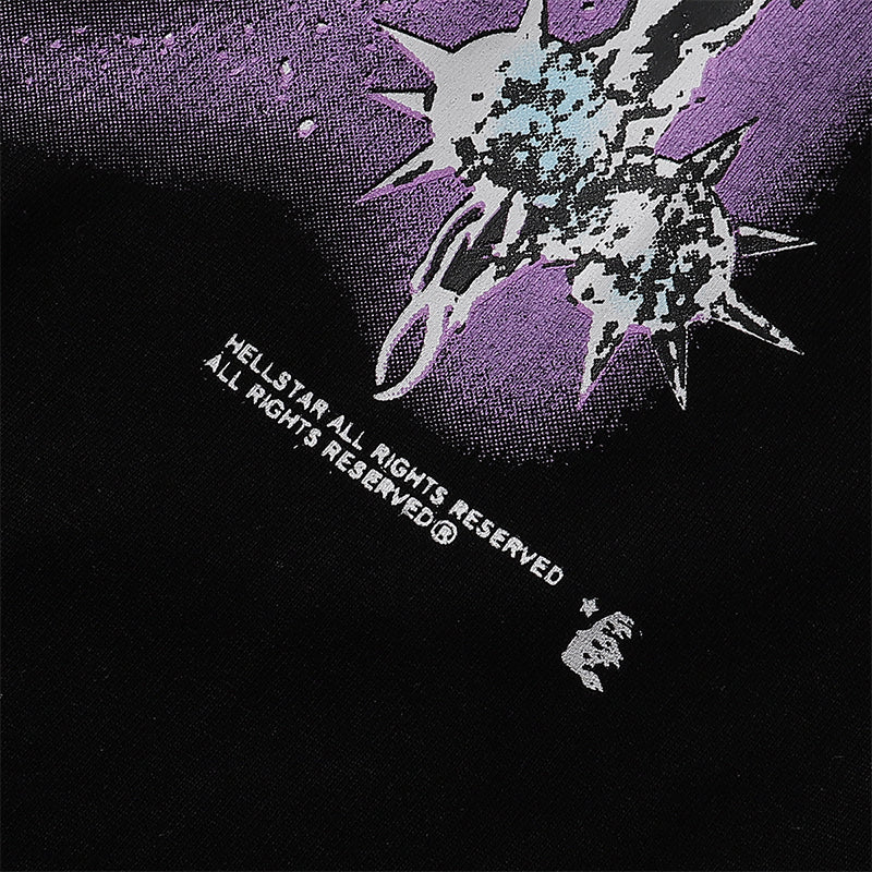 Hellstar T Shirts Retro abstract print