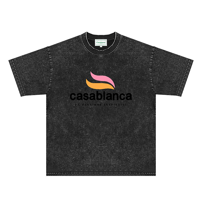 Casablanca Distressed T-Shirt