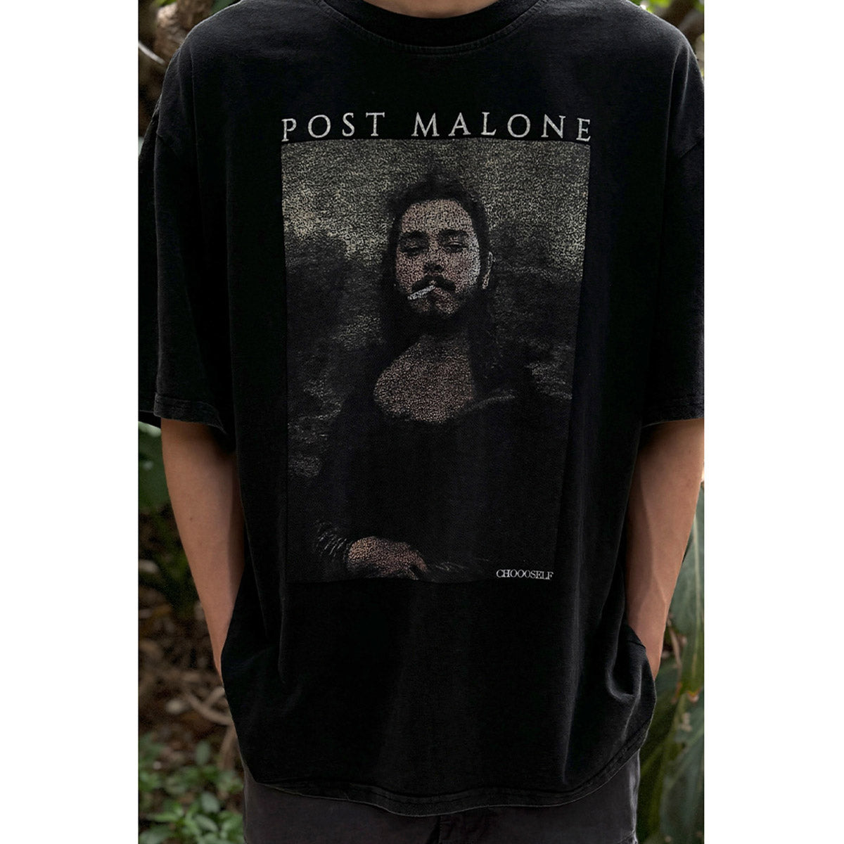 Unisex T-Shirts BIGTHING POST MALONE Twisted Humor Mona Lisa T-Shirt