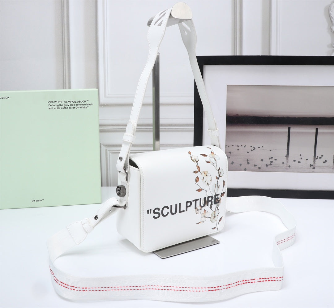 Off White Bag Casual Outdoor Convenient Tote Bag