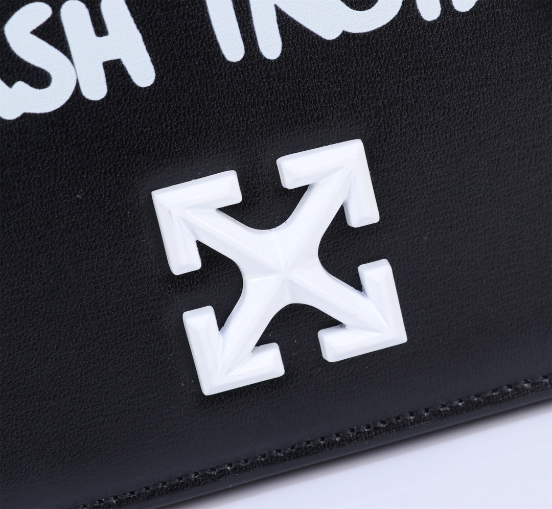 Off White Bag Casual Outdoor Convenient Tote Bag