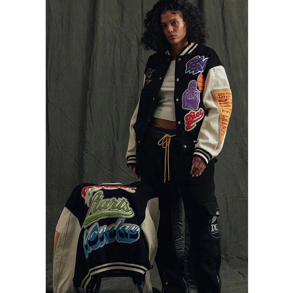 Unisex Baseball Jersey Curry's Baseball Jacket