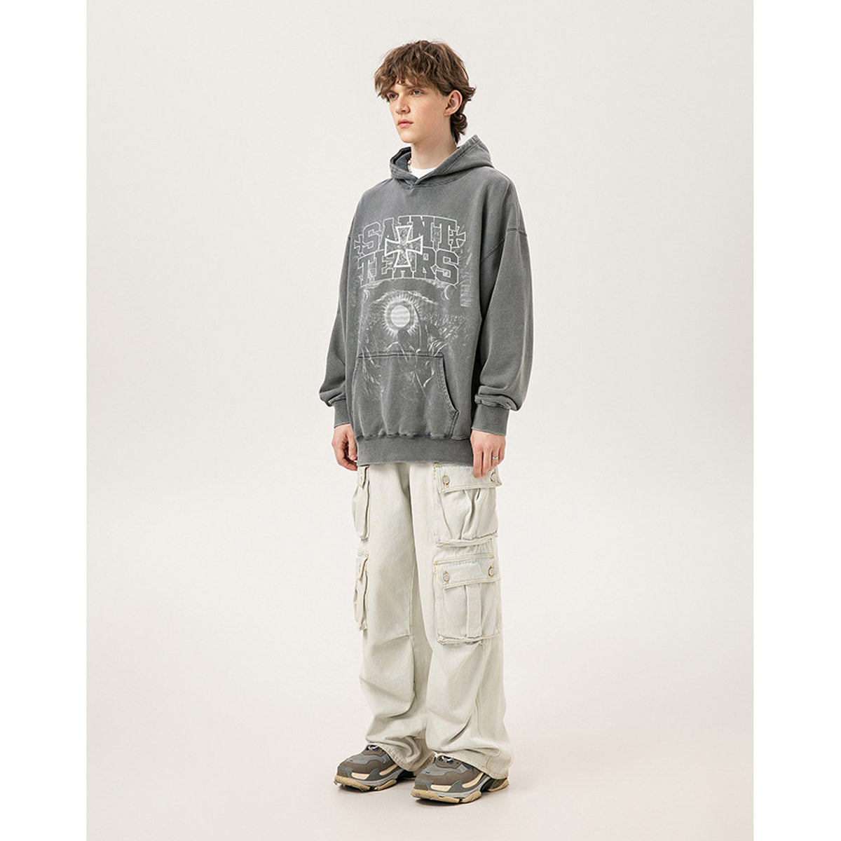Unisex Hoodies Saint Michael Made Old Hoodies