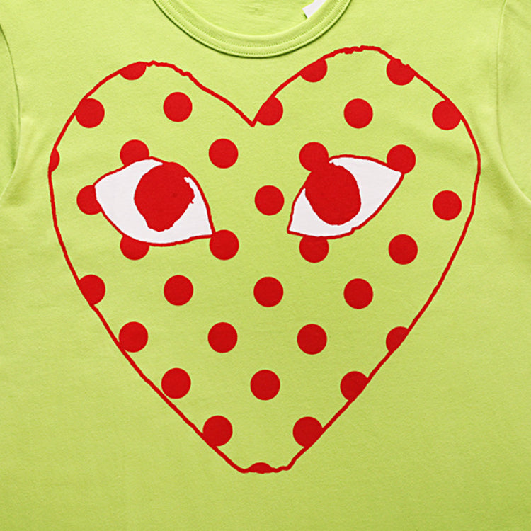 CDG Be Kind T Shirt Short Sleeve T-shirt round Neck Cotton