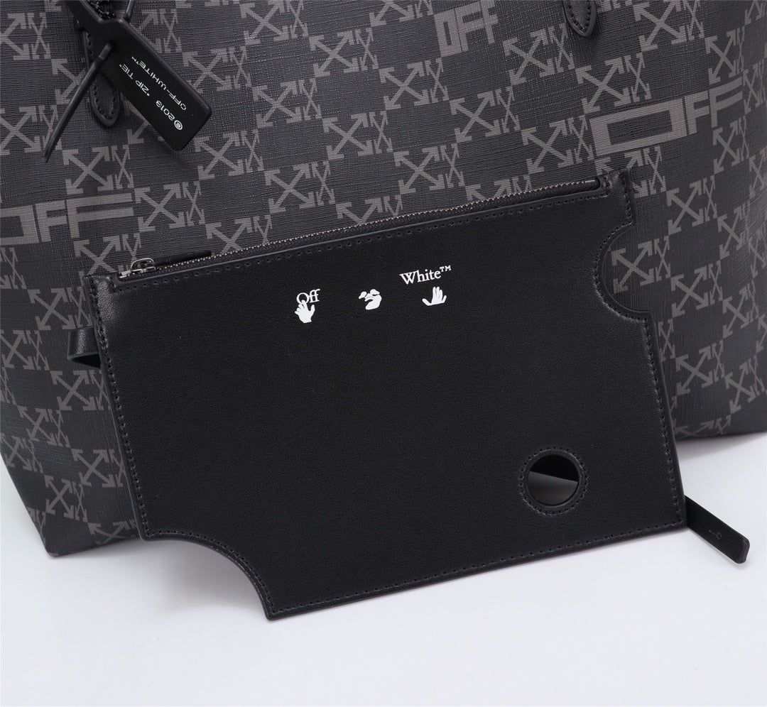 Off White Bag Casual Outdoor Convenient Tote Bag