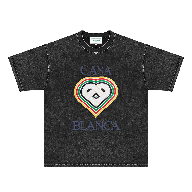 Casablanca Distressed T-Shirt