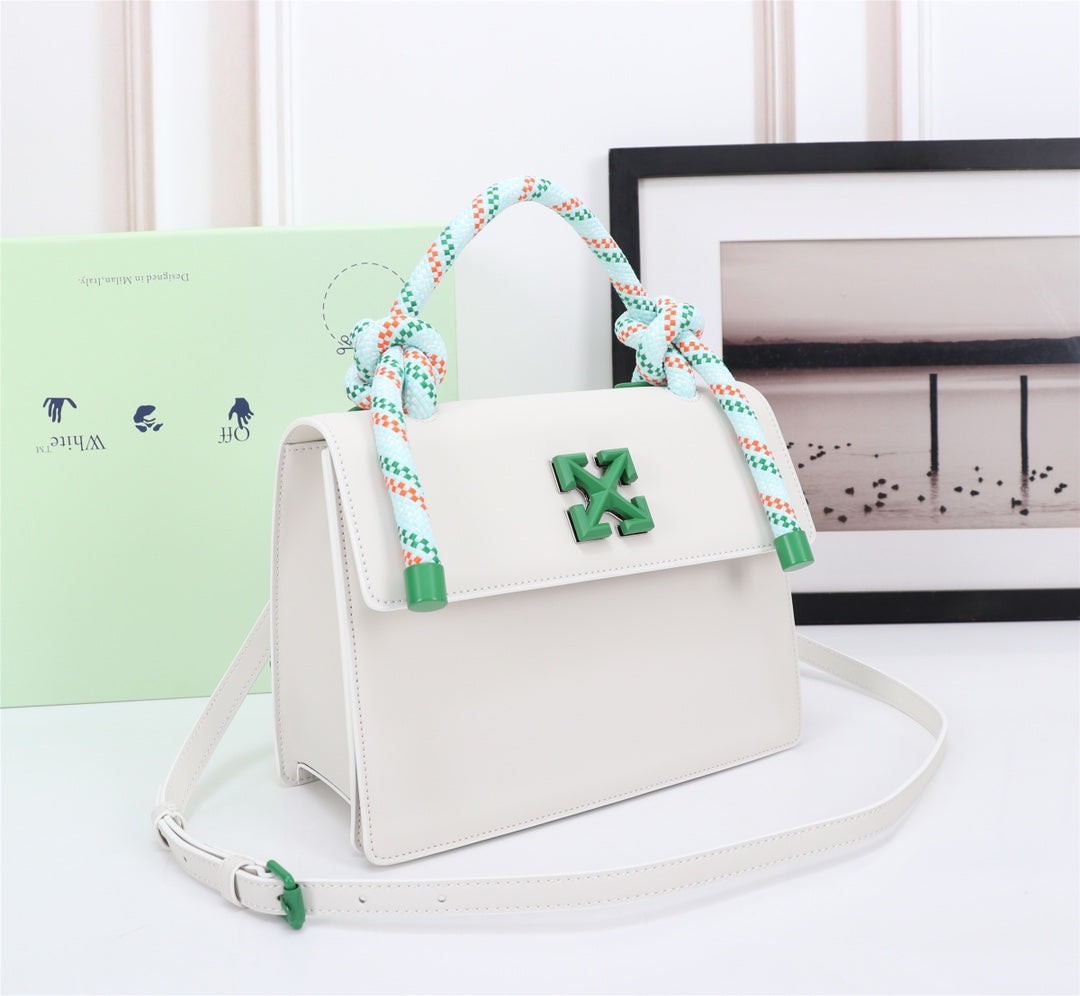 Off White Bag Casual Outdoor Convenient Tote Bag