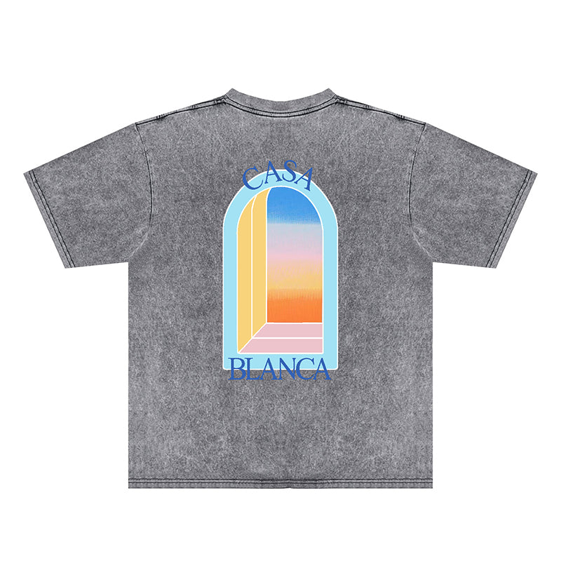 Casablanca Distressed T-Shirt