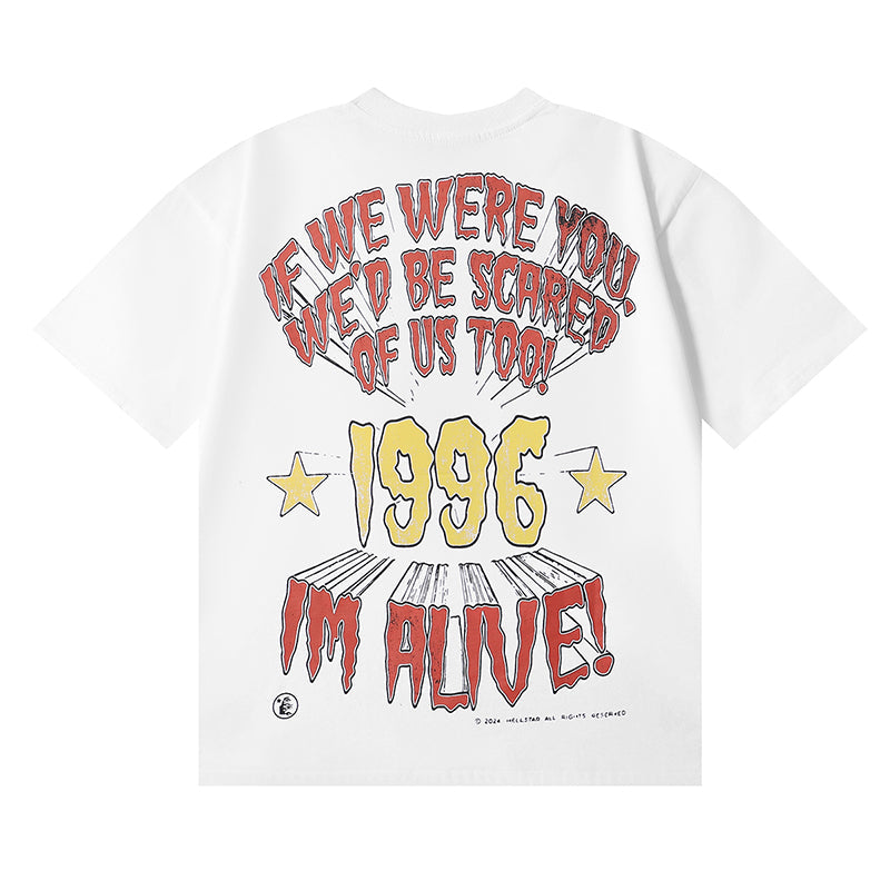 Hellstar T Shirts Retro abstract print