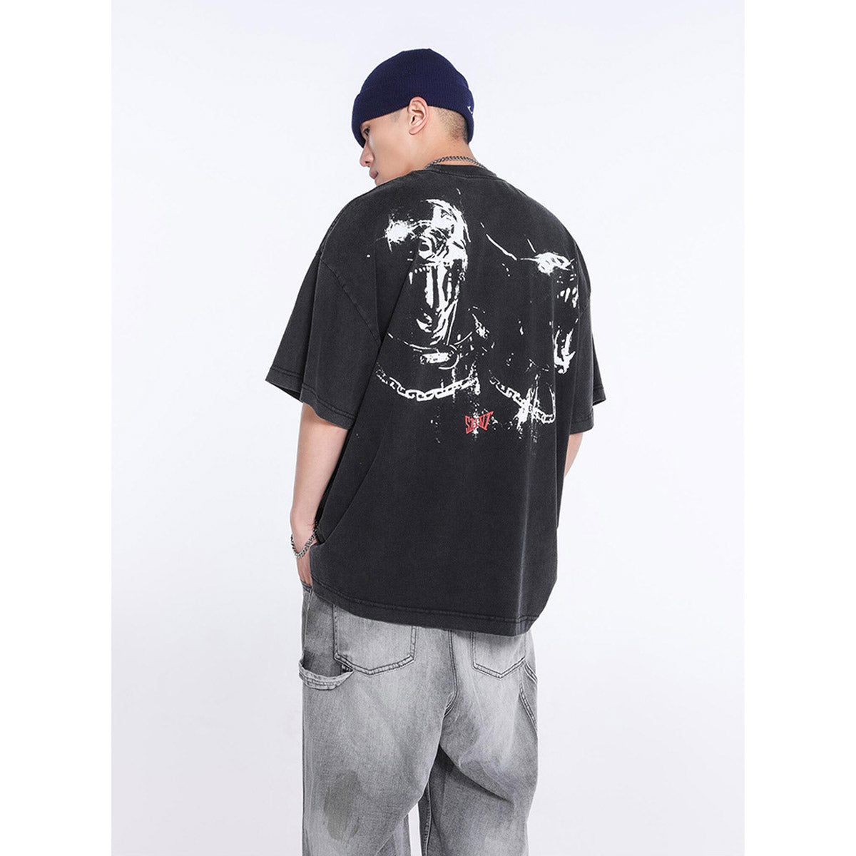 Unisex T-Shirts Saint Michael Old Dog Pattern T-Shirt