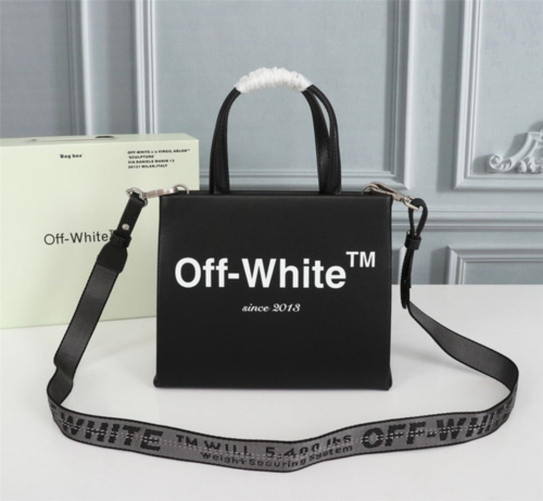 Off White Bag Casual Outdoor Convenient Tote Bag