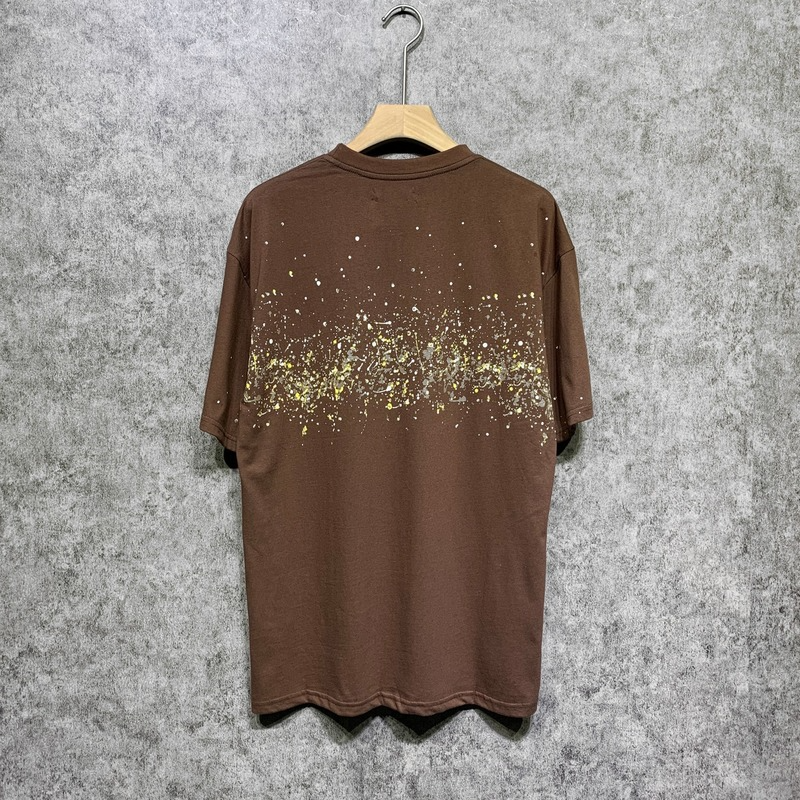 Amiri T Shirt Casual Hip Hop High Street round Neck Short Sleeve T-shirt