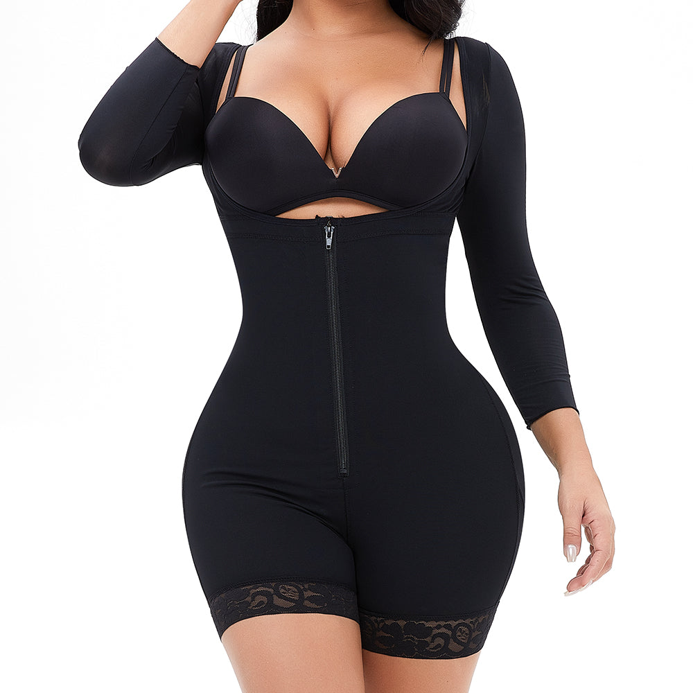 Body Shaper Tummy Control Bodysuit Butt Lifter Trainer Sports Retro Training