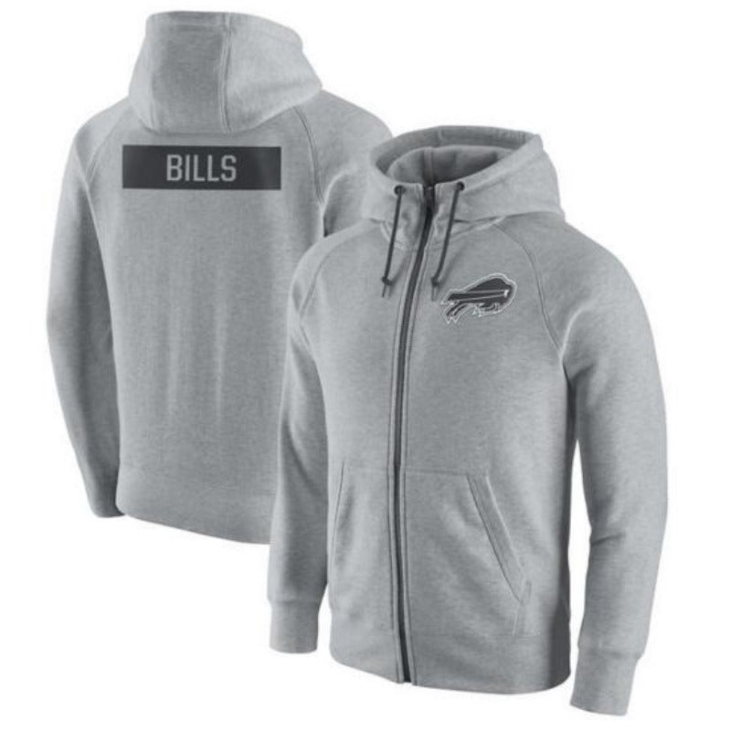 NFL Hoodie Cardigan Zip Hooded Sweater Men's Sports NFL Football
