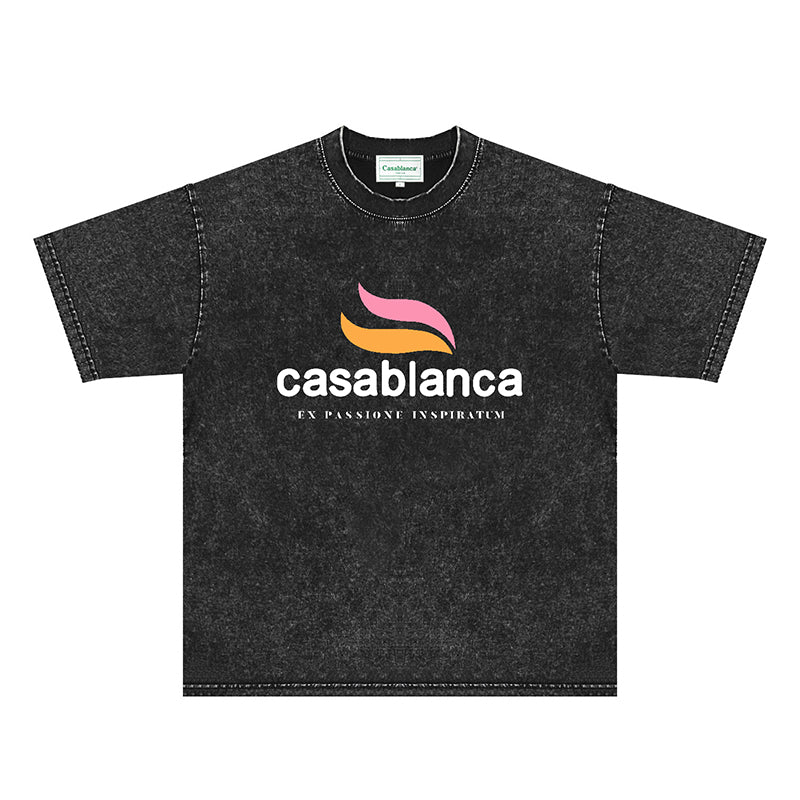 Casablanca Distressed T-Shirt