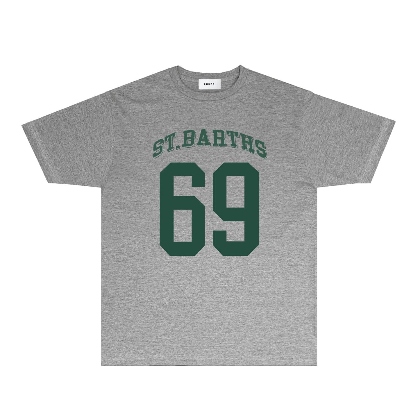 Rhude T Shirts Printed Trendy Pure Cotton