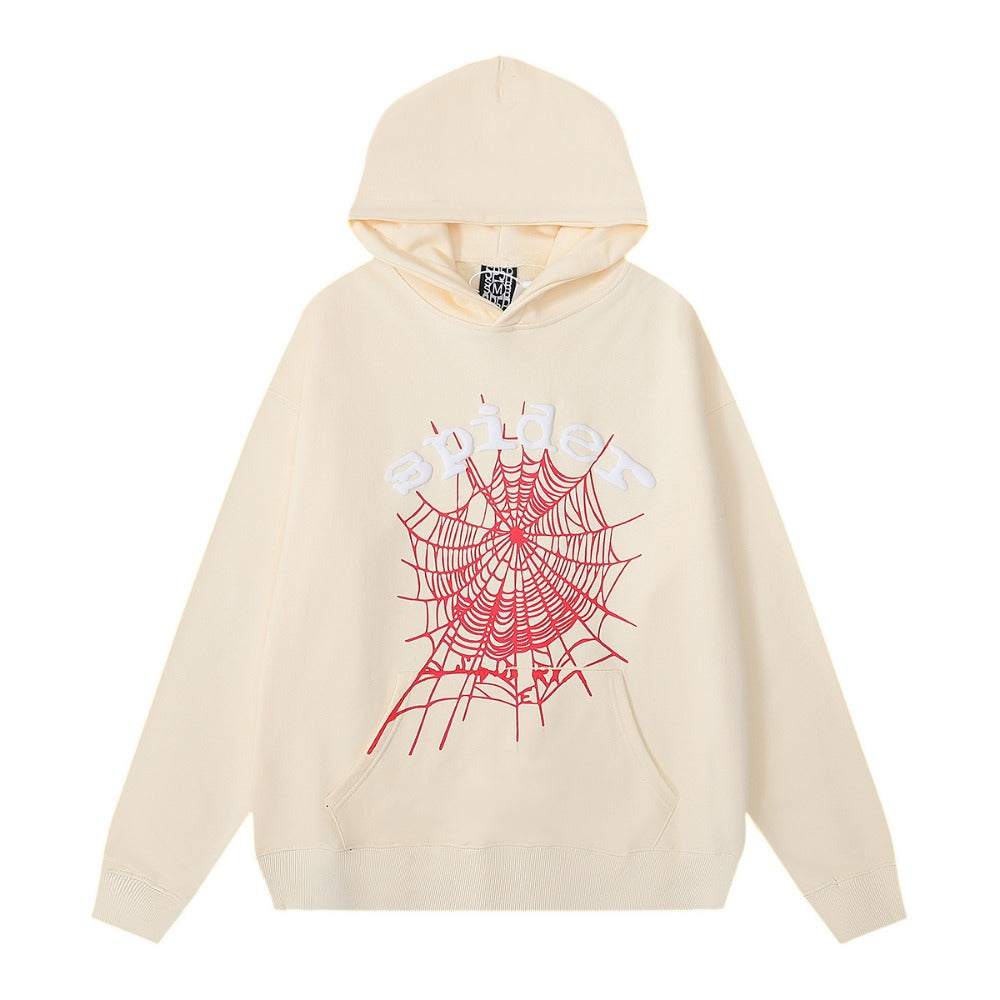 Sp5der Hoodie & Sweatpants 2 Piece Set Spider Web Leisure Sports