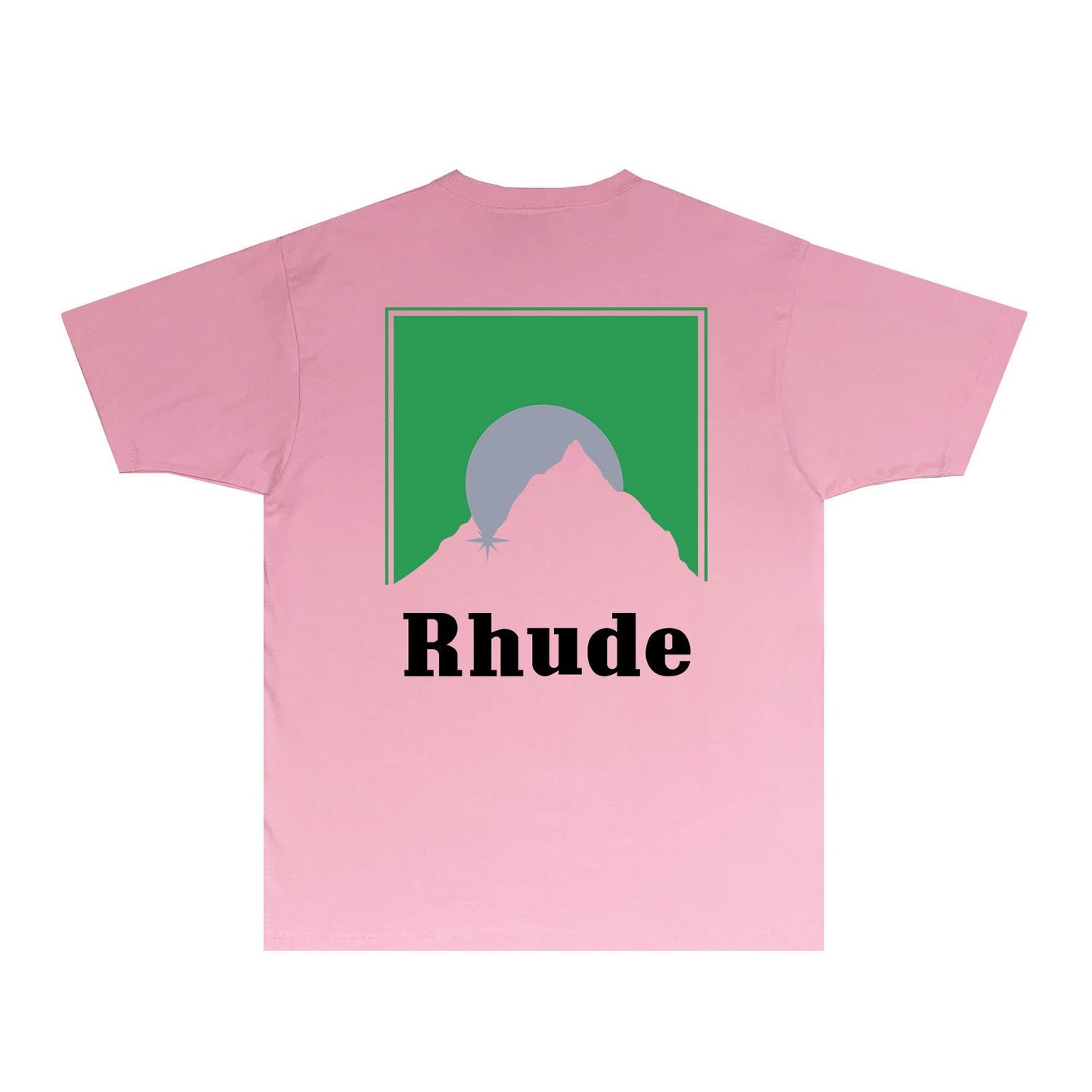 Rhude T Shirts Printed Trendy Pure Cotton