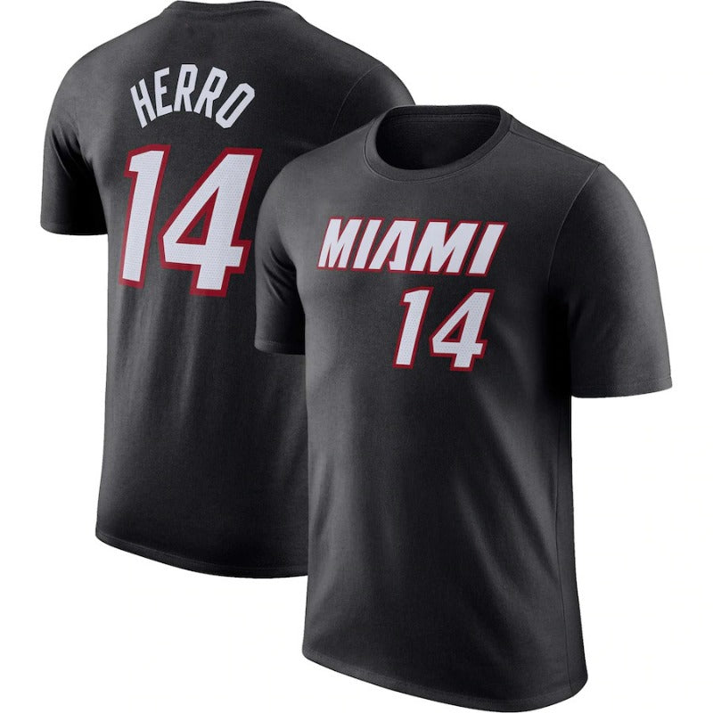 NBA T-Shirts NBA Jersey T-Shirt Heat Wade Butler Basketball Jacket Short Sleeve