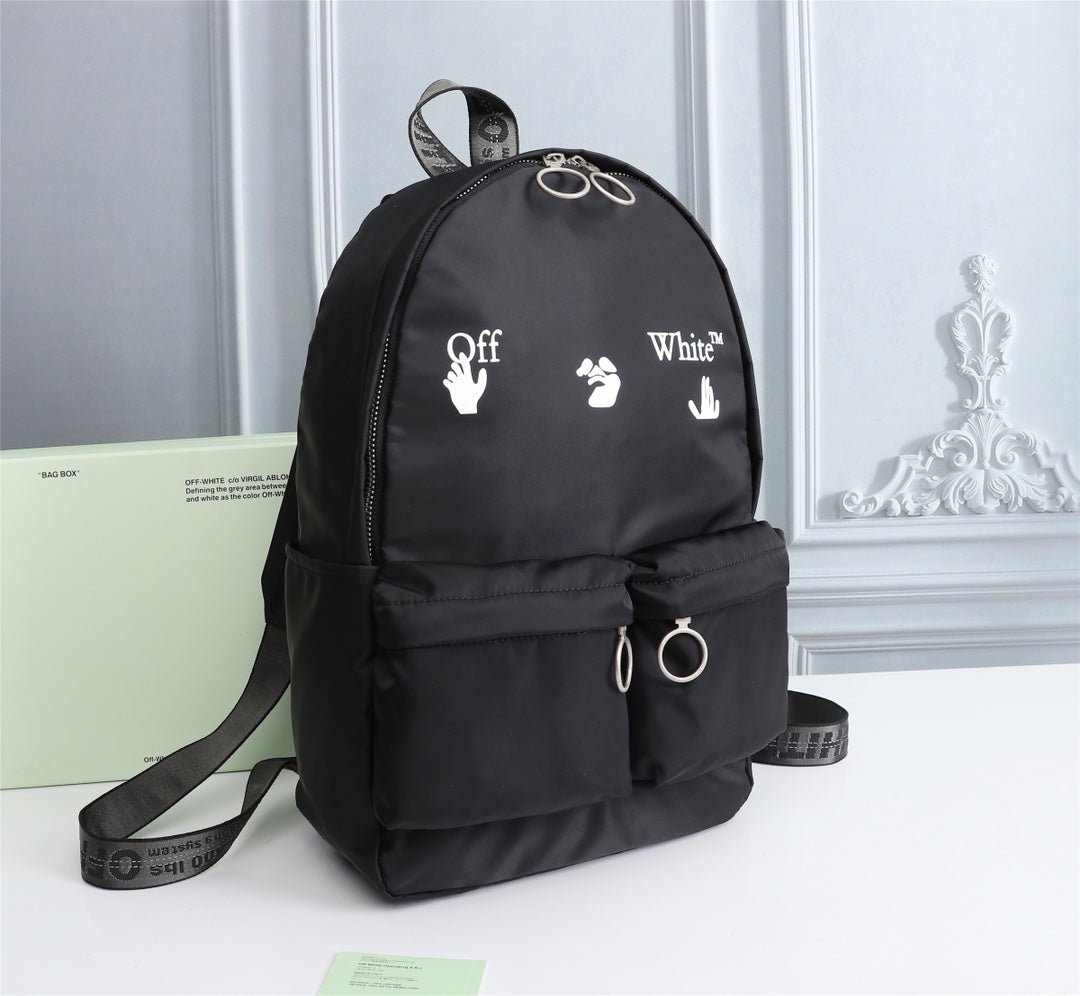 Off White Bag Casual Outdoor Convenient Tote Bag