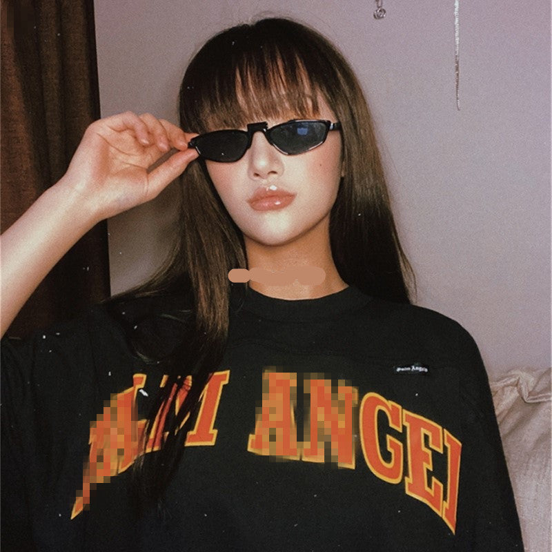 Palm Angels T Shirts Short Sleeve T-shirt Men and Women Loose Half Sleeve