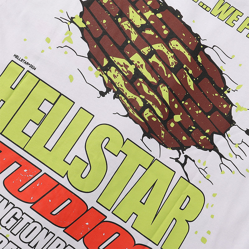 Hellstar T Shirts Retro abstract print