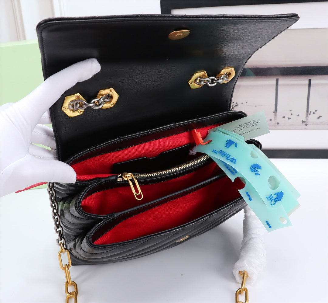 Off White Bag Casual Outdoor Convenient Tote Bag