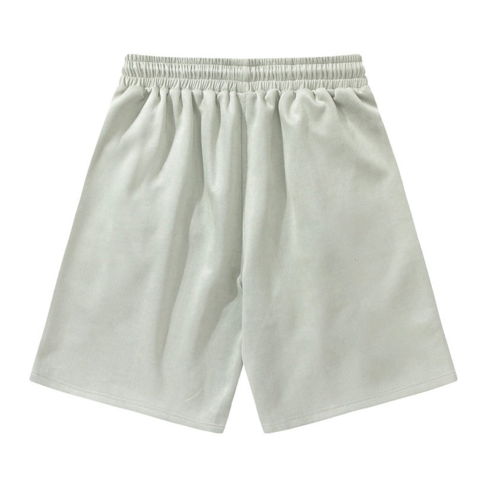 Men Shorts Embroidered Sports Loose Shorts