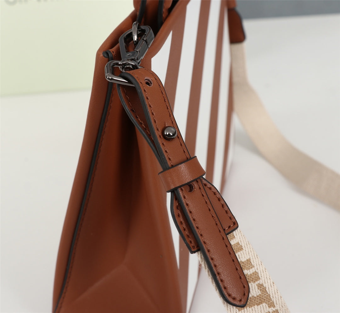 Off White Bag Casual Outdoor Convenient Tote Bag