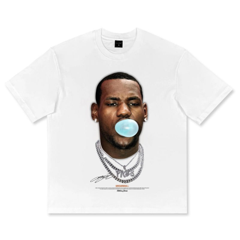 Star T-shirt James 3-ball Curry Booker Morant Oubre American