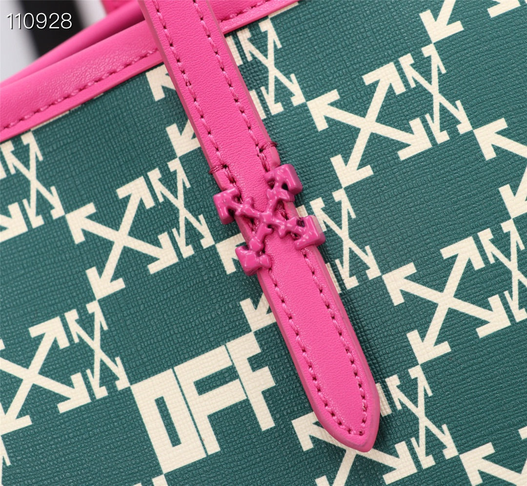 Off White Bag Casual Outdoor Convenient Tote Bag