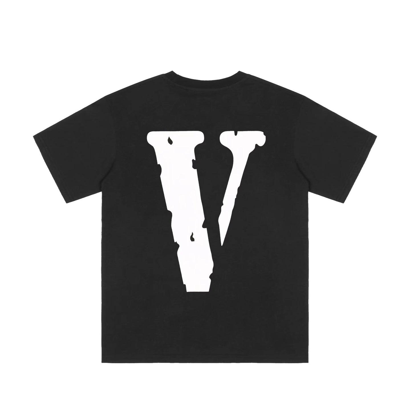 Vlone T Shirts Friends Nurse Large V Printed Short Sleeve T-shirt Men's and Women's High Street BF Half Sleeve