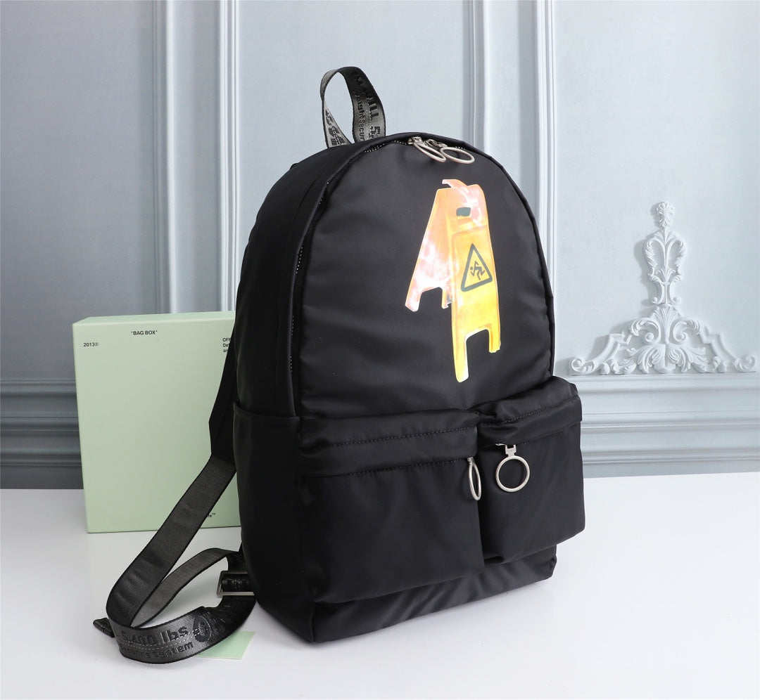 Off White Bag Casual Outdoor Convenient Tote Bag