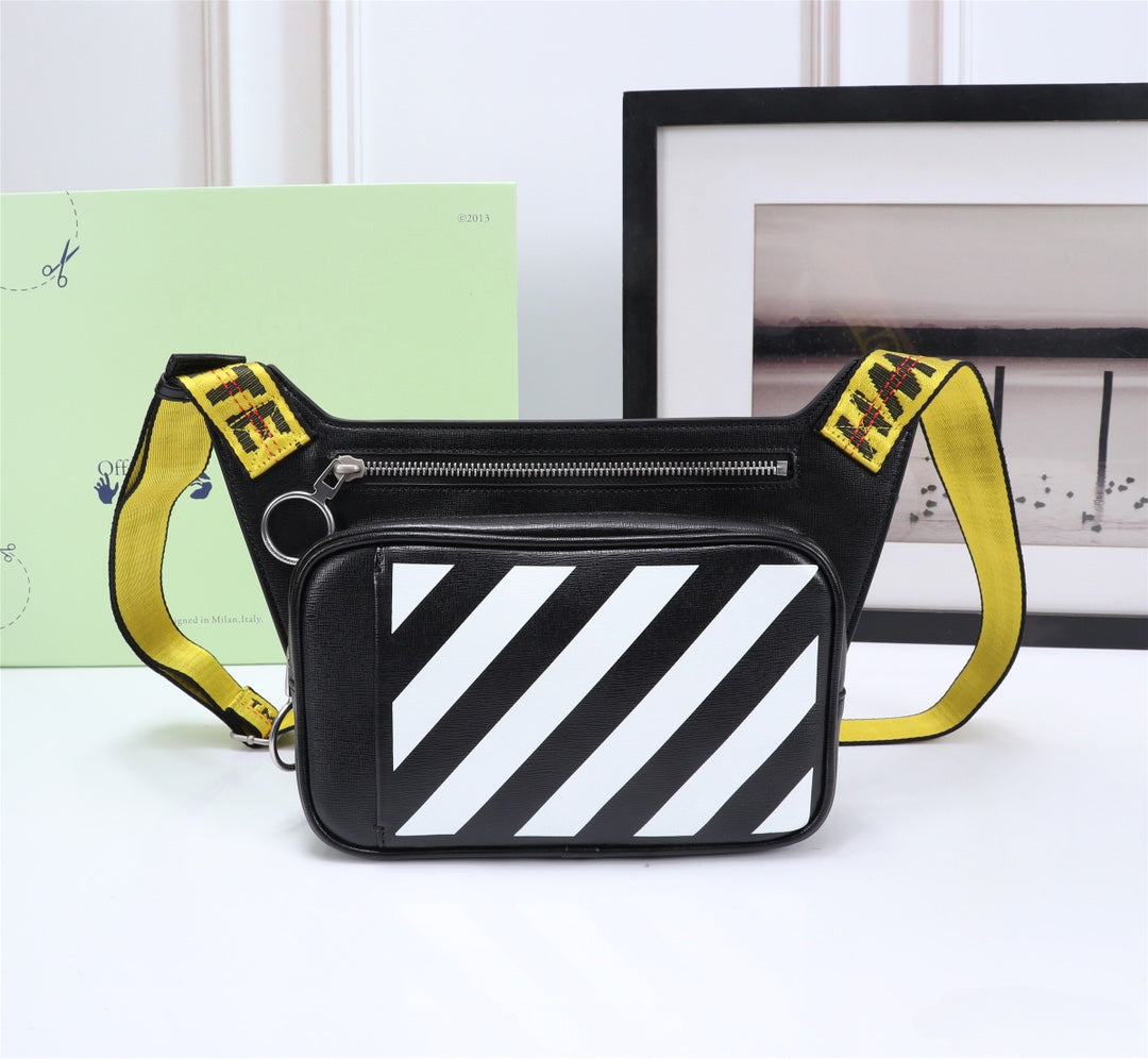 Off White Bag Casual Outdoor Convenient Tote Bag