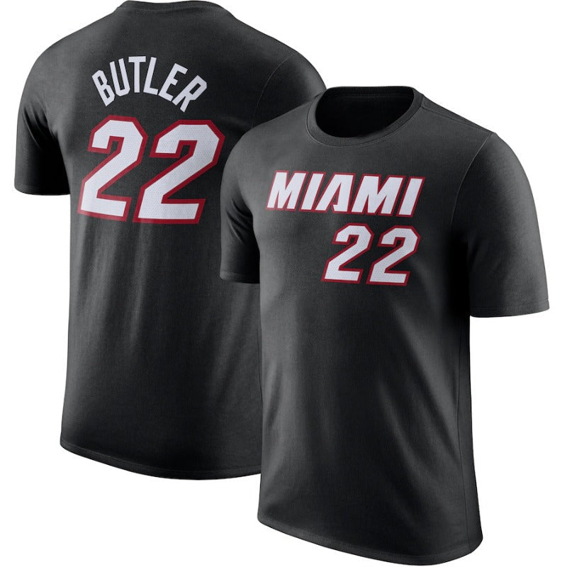 NBA T-Shirts NBA Jersey T-Shirt Heat Wade Butler Basketball Jacket Short Sleeve