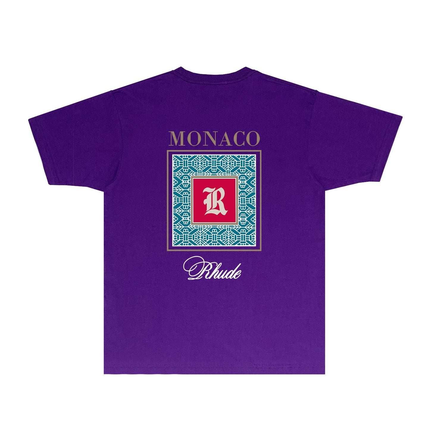 Rhude T Shirts Printed Trendy Pure Cotton