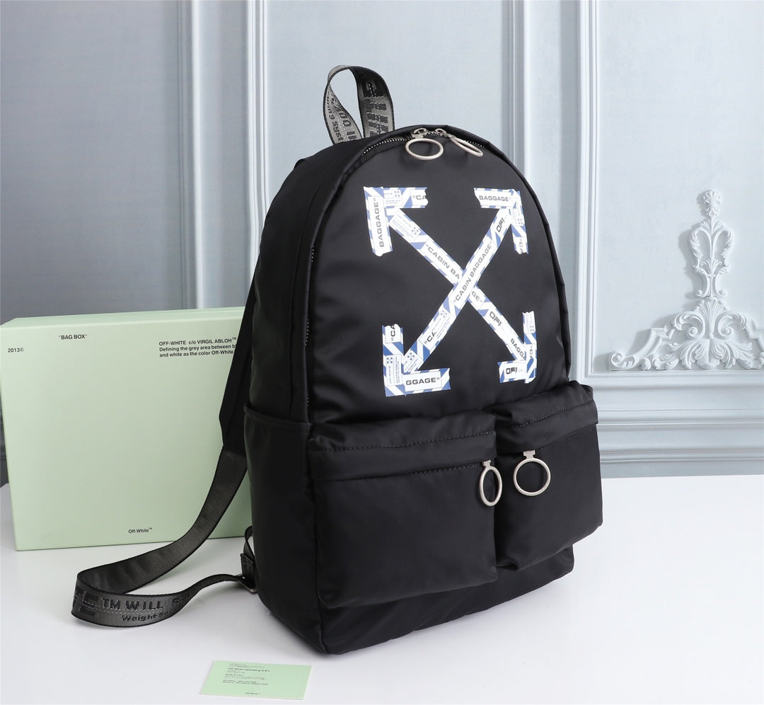 Off White Bag Casual Outdoor Convenient Tote Bag