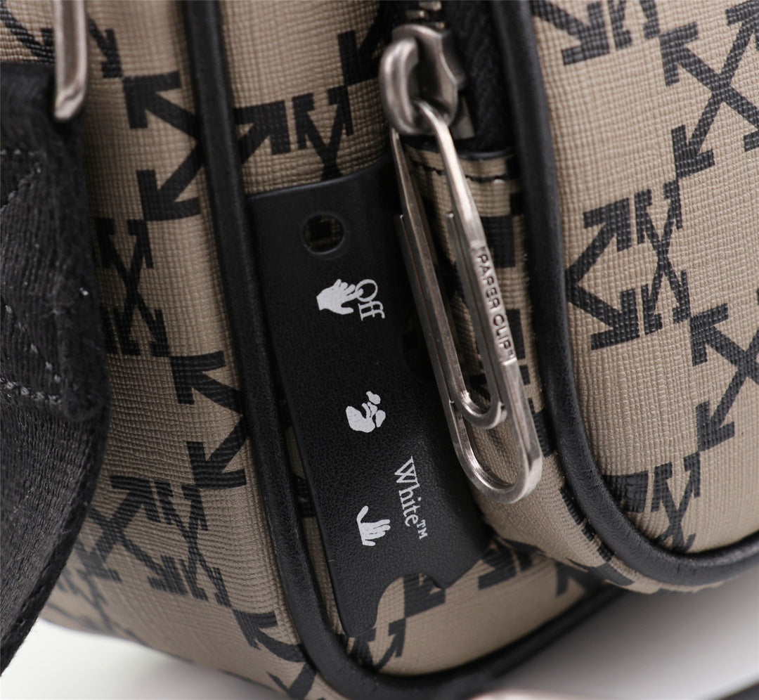 Off White Bag Casual Outdoor Convenient Tote Bag