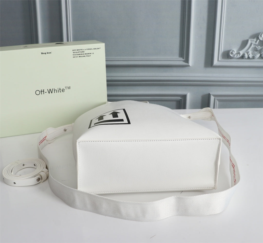 Off White Bag Casual Outdoor Convenient Tote Bag