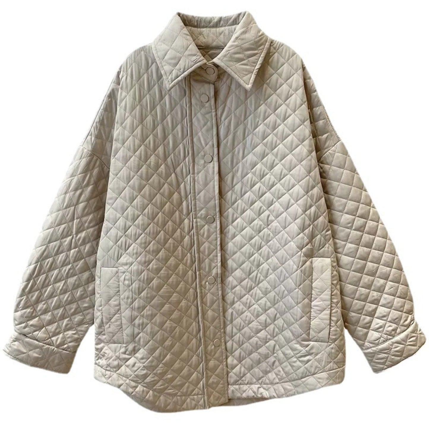 Women Cotton Coat Loose-Fitting Lightweight Thin Short