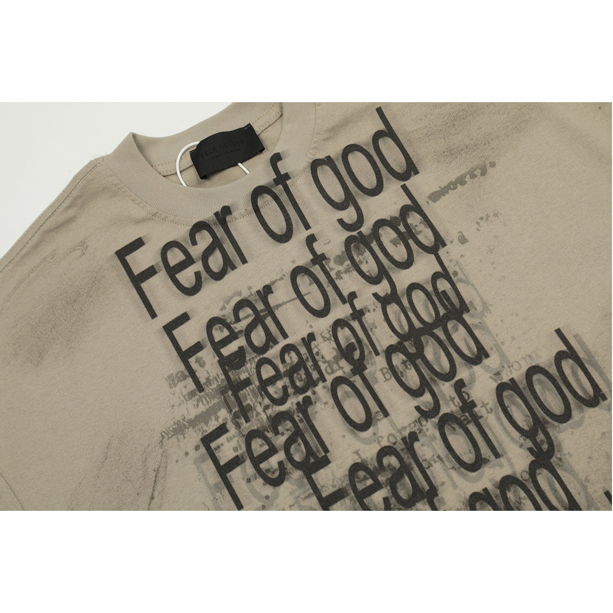 Unisex T-Shirts FOG Dirty Casual Loose T-Shirts