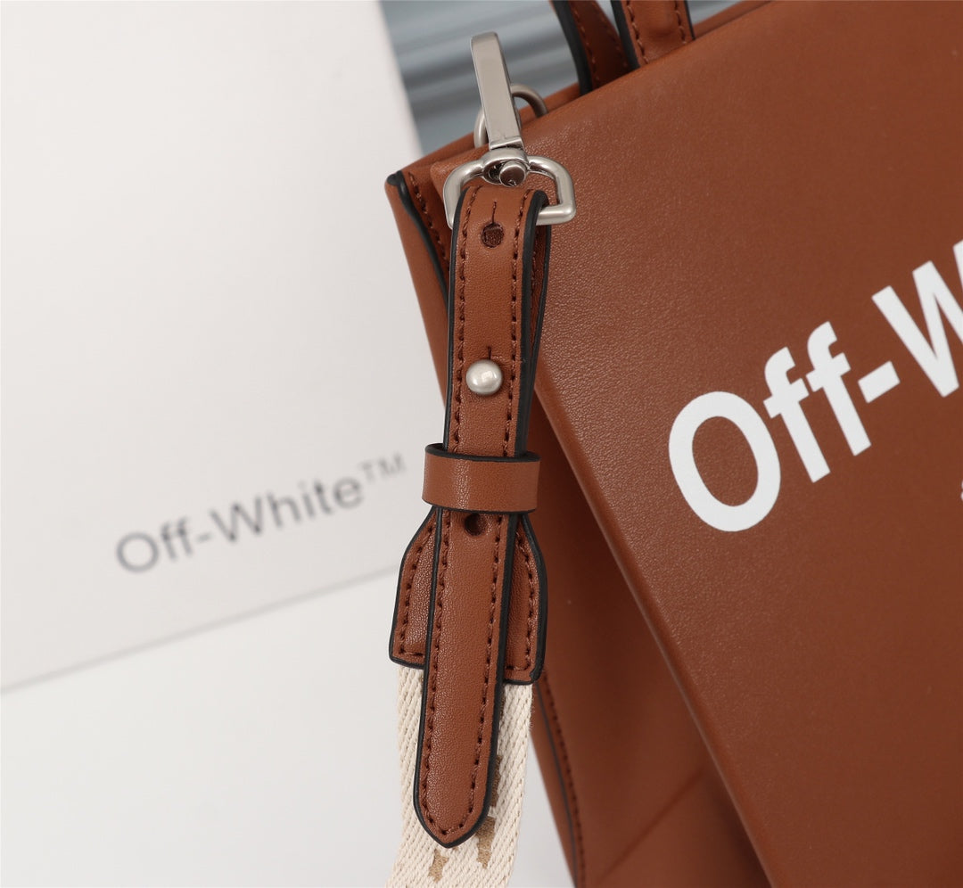 Off White Bag Casual Outdoor Convenient Tote Bag