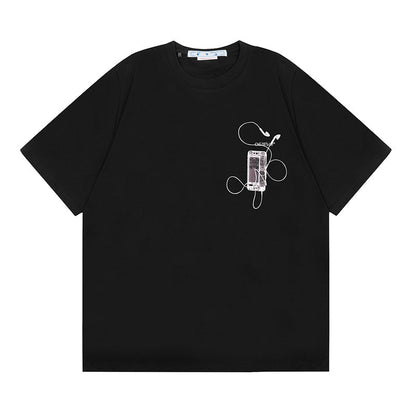 Off White T Shirts Direct Printing Pattern