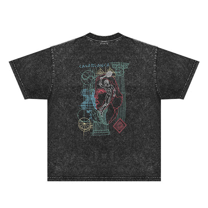 Casablanca Distressed T-Shirt