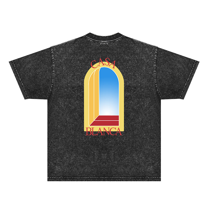 Casablanca Distressed T-Shirt