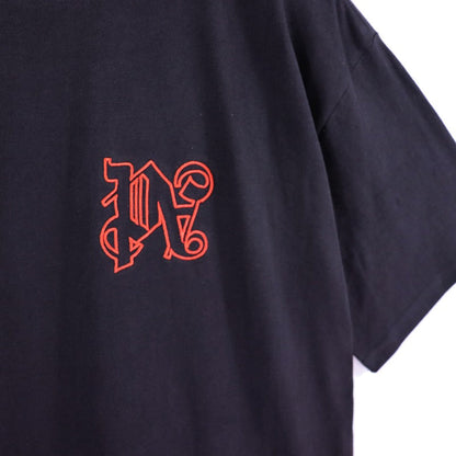 Palm Angle T Shirts Red Small Logo Half Sleeve Shirt