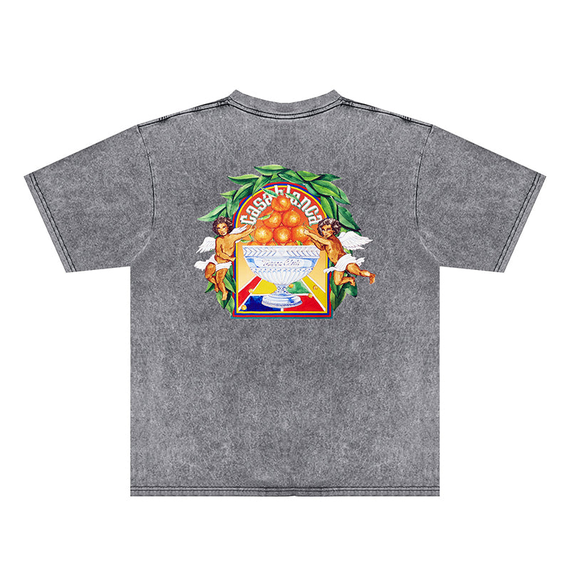Casablanca Distressed T-Shirt