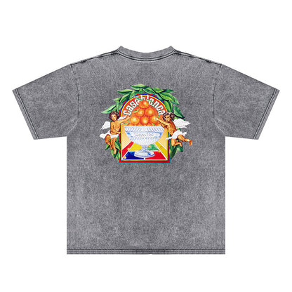 Casablanca Distressed T-Shirt