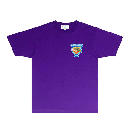 Casablanca T Shirts Fashion Print Street