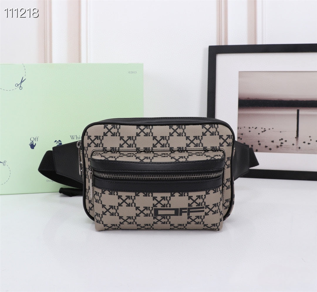 Off White Bag Casual Outdoor Convenient Tote Bag